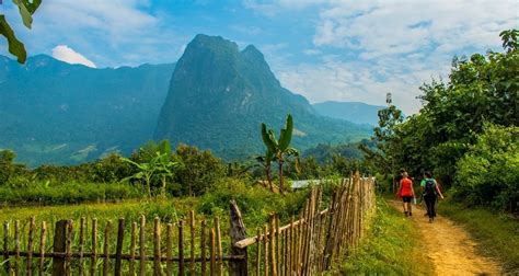 Surprising Laos Adventure Trekking Tour From Vientiane Via Vang Vieng