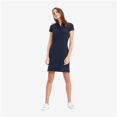 Tommy Hilfiger Heritage Slim Fit Polo Dress Womens Midnight