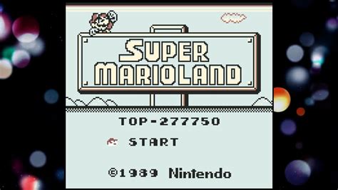 Super Mario Land Gameboy Full Playthrough Youtube