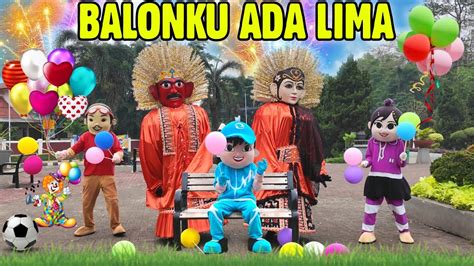 Lagu Balonku Ada Lima Ondel Ondel Feat Badut Ulang Tahun Sopo