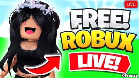 Giving Robux To Every Viewer Live Roblox Robux Live Free