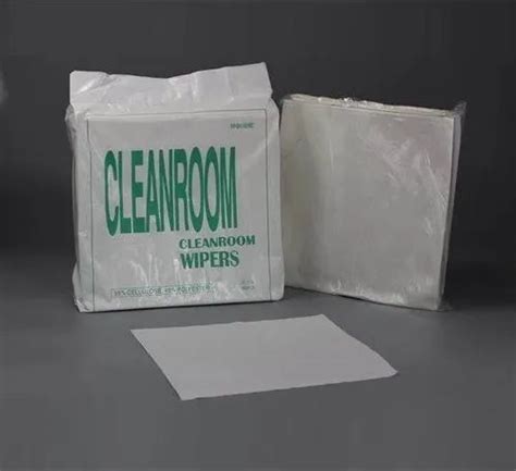 Cellulose And Polyester Lint Free Cleanroom Wipes Packaging