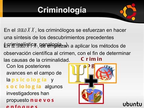 La Criminologia IAFJSR PPT