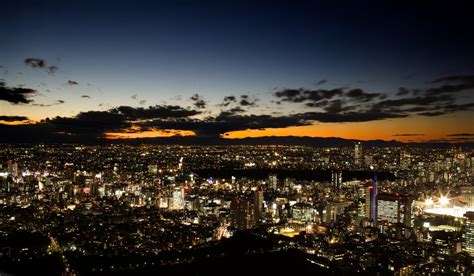 The Global Explorer: Sunset Over Tokyo