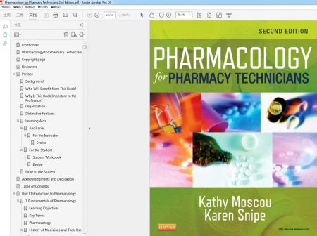 Original Pdf Pharmacology For Pharmacy Technicians Nd Edition Get