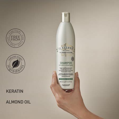 Alfaparf Milano Il Salone Milano Keratin Restoring Shampoo For Damaged