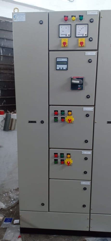 Phase Electric Mild Steel Mcc Control Panel V Ip Rating