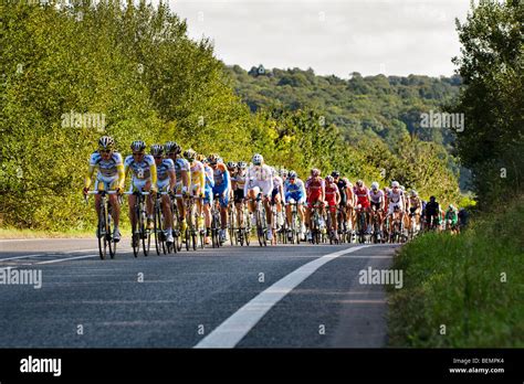 Tour Of Britain Stage At A Between Wells And Shepton Mallet