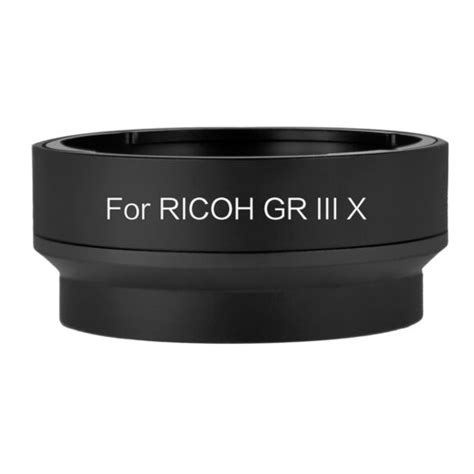 New H Y Magnetic Filter Adapter For Ricoh GR III And GR IIIx Cameras