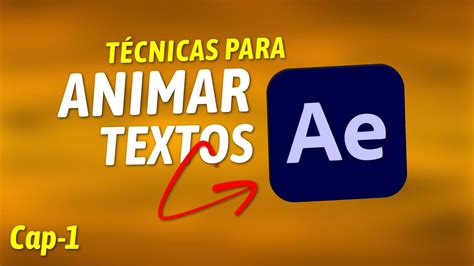 Maneras De Animar Texto En After Effects Tutorial Youtube