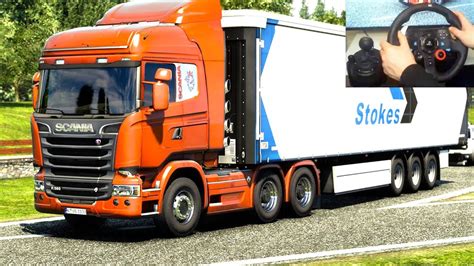 Ets Scania R Transporting Tableware Part Logitech G