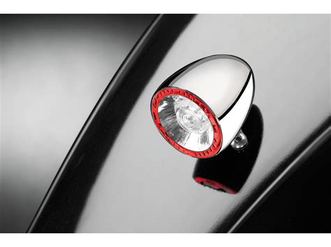 Custom Chrome Europe Bullet Rb Led Taillight Chrome Chrome Led