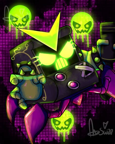 Virus 8 Bit Brawl Stars By Sof The Lil Witch On Deviantart