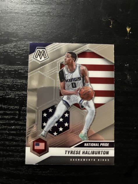 2020 2021 Mosaic Tyrese Halliburton RC National Pride BASE No 258