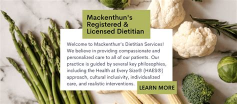 Dietitians Corner Mackenthuns