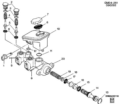 Service Brake System 2005 Chevy Silverado