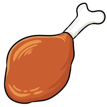 Chicken Drumstick PNG - Delicious Fried Chicken Leg Element