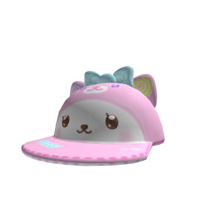 Pink Kawaii Bear Hat Roblox Item Rolimon S