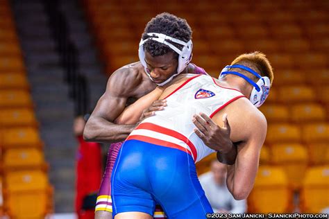 125 157lbs Central Michigan Vs American 1 22 23 Sjanickiphoto