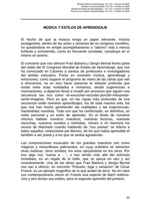 Pdf M Sica Y Estilos De Aprendizaje Dokumen Tips