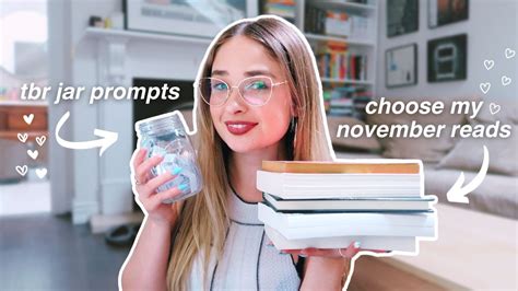 Tbr Jar Prompts Choose My November Reads Monthly Tbr Youtube