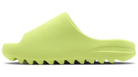 Adidas Yeezy Slide Glow Green Sole Stadium