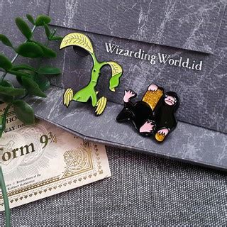 Pin Bros Pickett Bowtruckle Niffler Fantastic Beast Newt Harry Potter