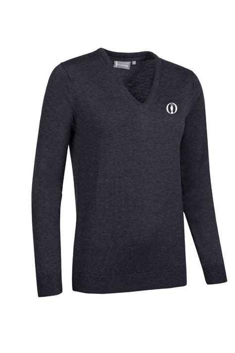 Ladies Merino Maya The Open Golf Jumper