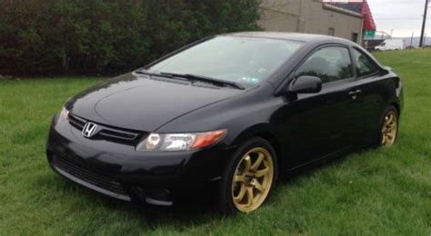 Buy used this is beautiful 2008 honda civic coupe black in Reading, Pennsylvania, United States ...