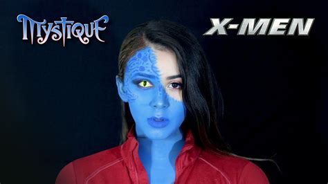 Mystique X Men Makeup Tutorial Youtube