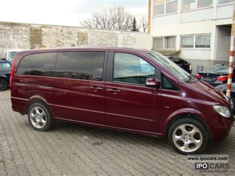 2007 Mercedes Benz Viano 3 0 CDI Automatic Long DPF Fun Car Photo And