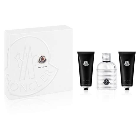 Moncler Pour Homme Set Eau De Parfum 100 Ml Shower Gel Shampoo