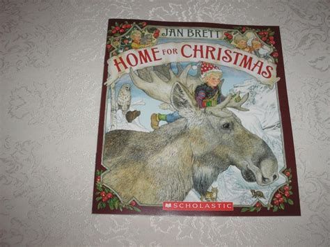 Home For Christmas by Jan Brett | Christmas home, Jan brett, Christmas