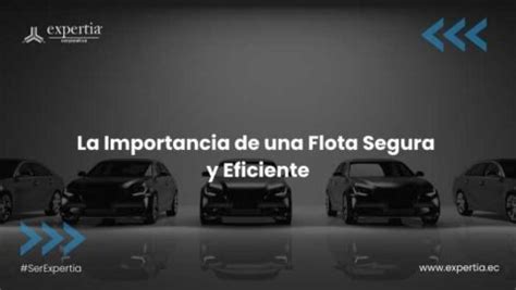 La Importancia De Una Flota Segura Y Eficiente Expertia Corporativa S A