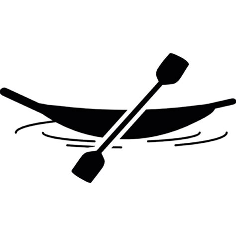 Canoeing Silhouette At Getdrawings Free Download