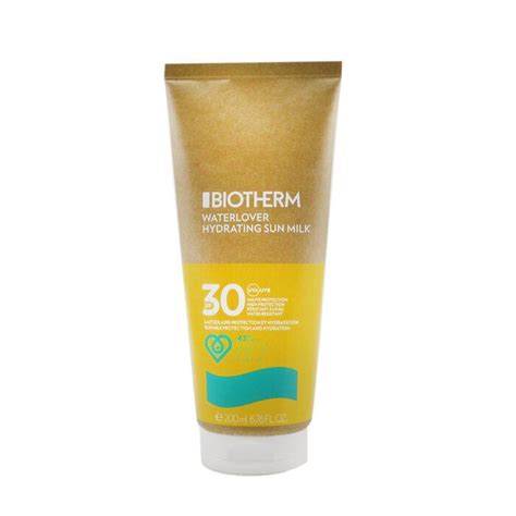 Biotherm Waterlover Hydrating Sun Milk Spf 30 200ml676oz Lazada