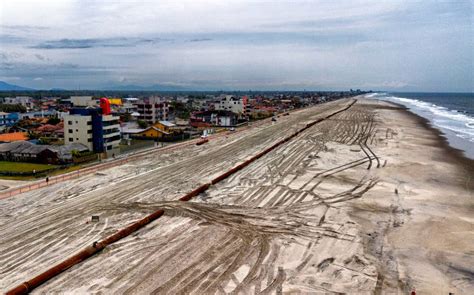 Além da engorda da praia Estado já executa mais duas obras da