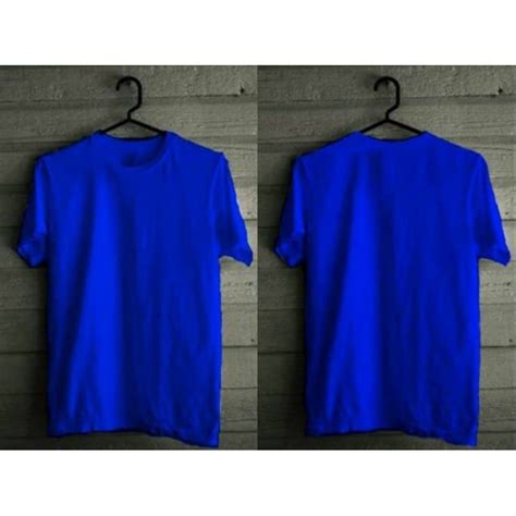 Detail Kaos Polos Biru Muda Depan Belakang Koleksi Nomer 29