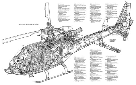 Helicopter Parts Diagram Helicopter Image