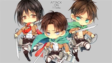 Eren Attack On Titan Chibi