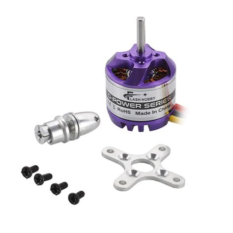 MOTOR BRUSHLESS FLASH HOBBY D2830 11 1000KV 52g