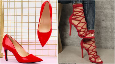 Tacones Rojos Para Looks Incre Bles Y Estilosos