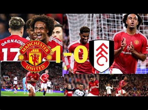 Manchester United Fulham Zirkzee The Hero On Red Devils Debut