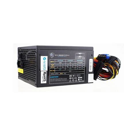 New Casecom 600w Pc Power Supply Quiet Atx Gaming Psu For Desktop Computer Pclive Computer