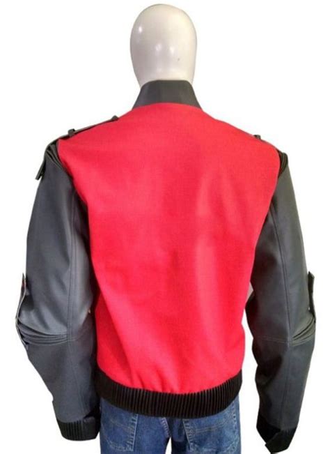 Back To The Future Part Ii Marty Mcfly Leather Jacket Maker Of Jacket