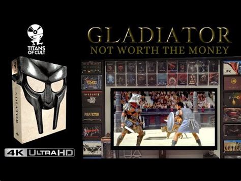 Gladiator Titans Of Cult 4k Ultra HD Bluray Collector S Edition