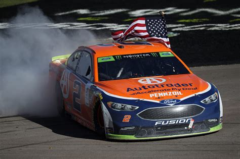 Nascar Cup Series Brad Keselowski Wins 2018 South Point 400