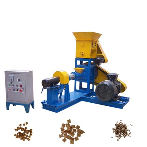 Food Pellets Twin Screw Extruders Tilapia Fish Feed Pellet Machine