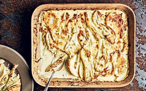 Fennel and celeriac gratin recipe