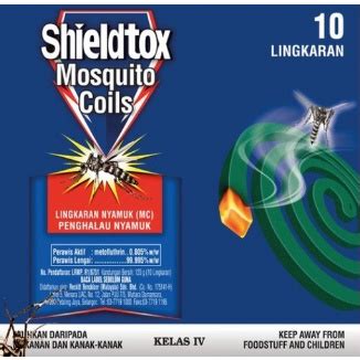 Shieldtox Mosquito Coils Lingkaran Penghalau Nyamuk 10 Coils Shopee